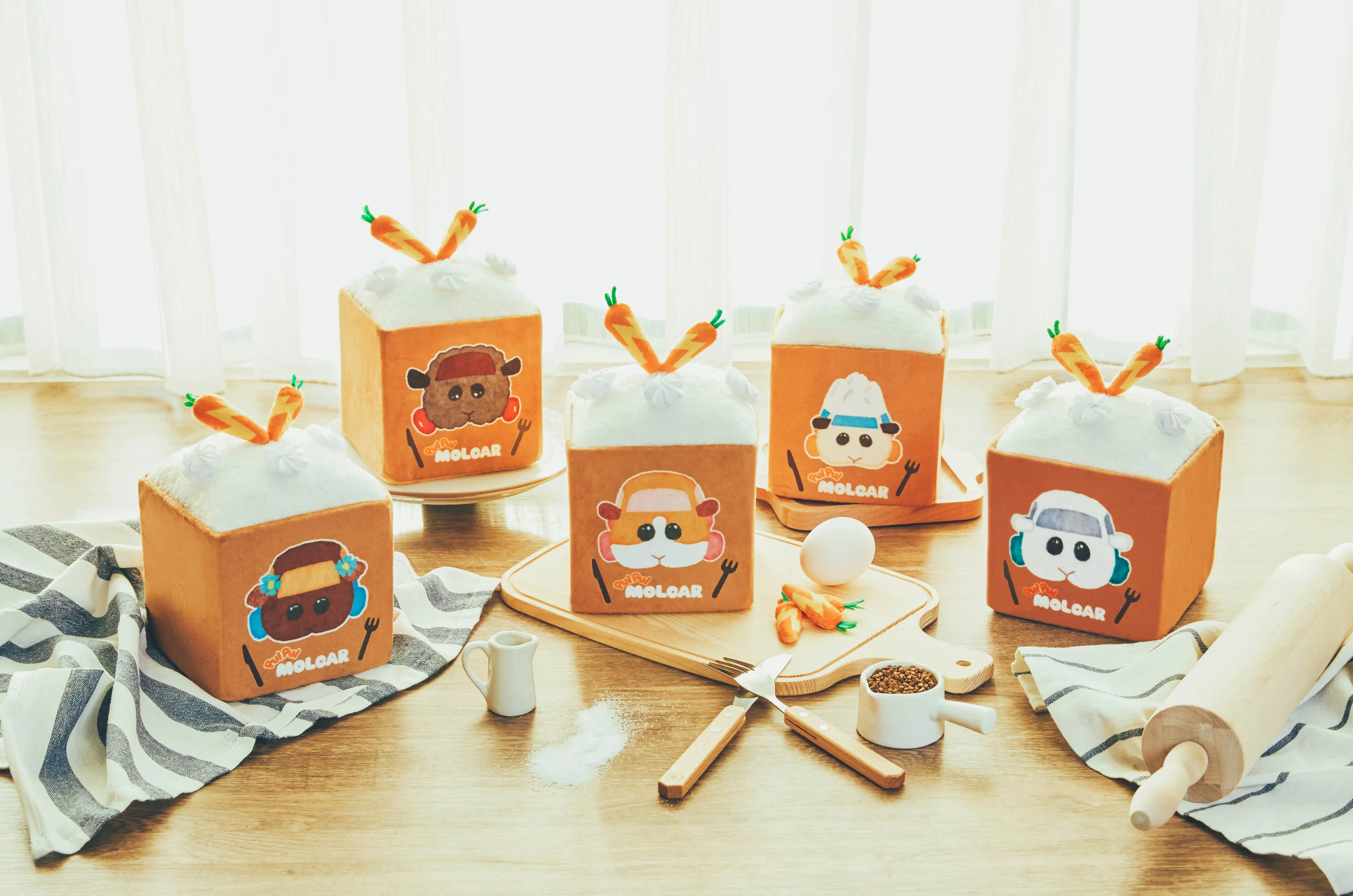 吐司造型收納盒