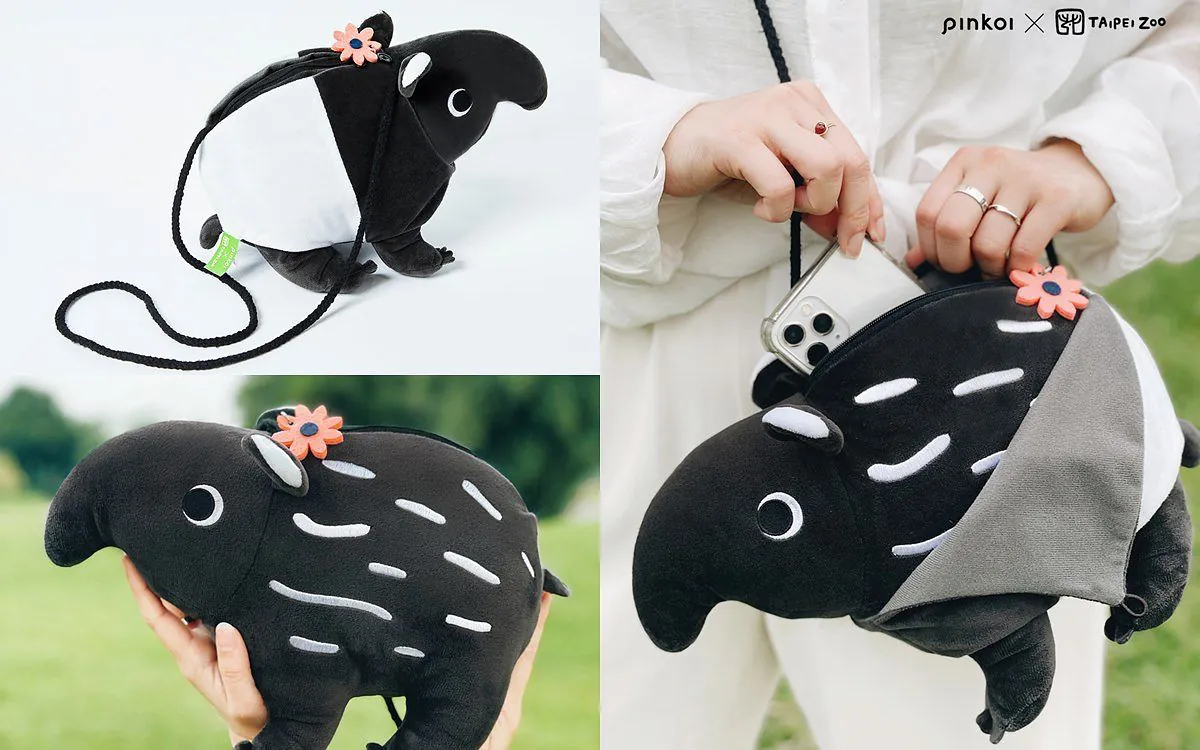 Pinkoi 與動物園跨界聯名30款商品！馬來貘變身玩偶包、動物寶寶LINE貼圖免費下載